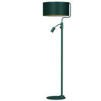 Milagro - Lampa stojąca VERDE GREEN 1xE27 + 1x mini GU10
