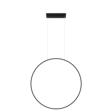 Lampa wisząca Mirror S czarna IP44 LED CCT