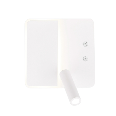 ALMA LAMPA KINKIET 6W+3W LED BIAŁY