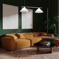 Milagro - Lampa wisząca CAPITAL BIAŁY 2XGX53
