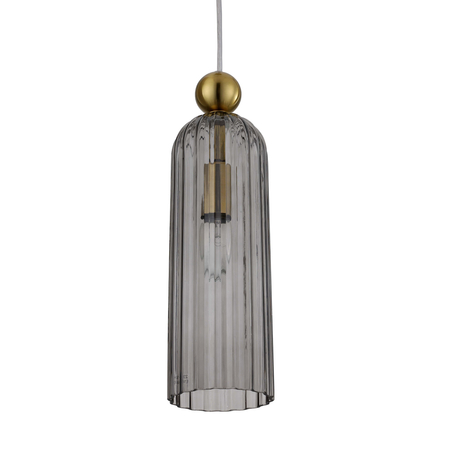 Lampa wisząca Piega 1 smoked 1xE14