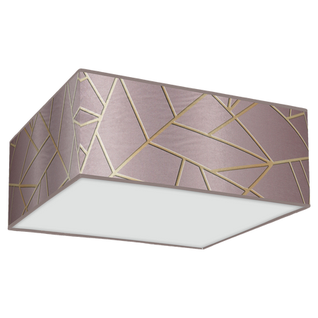 Milagro - Lampa sufitowa ZIGGY PINK Gold/Pink 3xE27