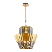 Milagro - Żyrandol DONNA GOLD 9xE14
