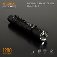 Latarka kompaktowa LED ZOOM 10W 650lm IP44 VLF-A105Z