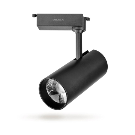 Reflektor szynowy LED punktowy czarny obrotowy 30W 4000K