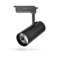 Reflektor szynowy LED punktowy czarny obrotowy 30W 4000K