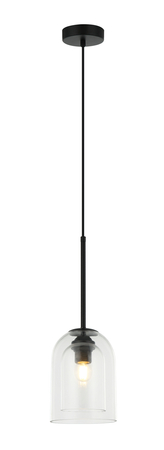 Lampa wisząca Elaris transparentna 1xE27