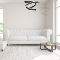 Milagro - Lampa wisząca ANDROMEDA BLACK 100W LED