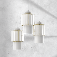 Milagro - Lampa wisząca BLANCO 3xE27