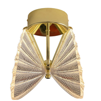 Kinkiet Mariposa złoty LED CCT