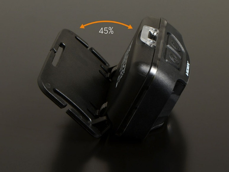 Latarka czołowa LED 5W + COB IP65 czujnik ruchu