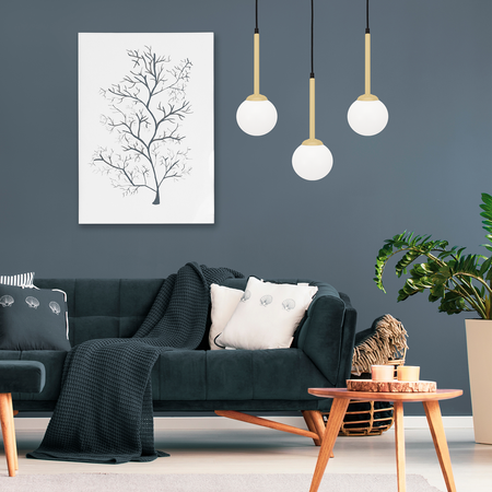 Milagro - Lampa wisząca PARMA 3xE14