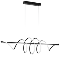 LAMPA WISZĄCA TWIST BLACK 90W LED