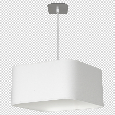 Milagro - Lampa wisząca NAPOLI WHITE/CHROME 1xE27
