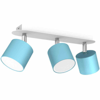 Lampa sufitowa Dixie 3xGX53 Niebieski/Biały
