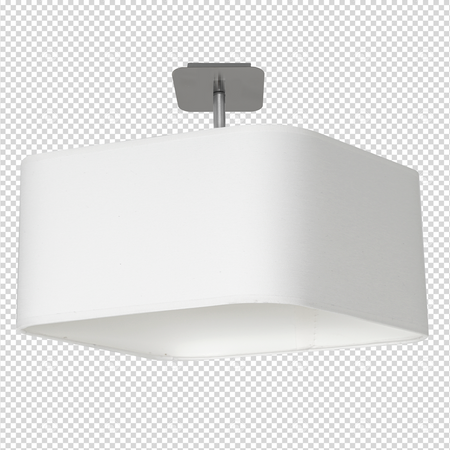 Milagro - Lampa podsufitowa NAPOLI WHITE/CHROME 1xE27