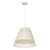 Milagro - Lampa wisząca VIMINI WHITE 1xE27