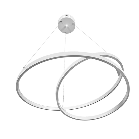 Lampa wisząca led 60w biała DL-J06 + Pilot MONA